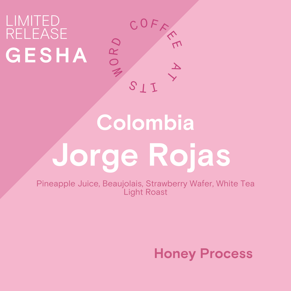 Colombia JORGE ROJAS - Honey Processed Gesha